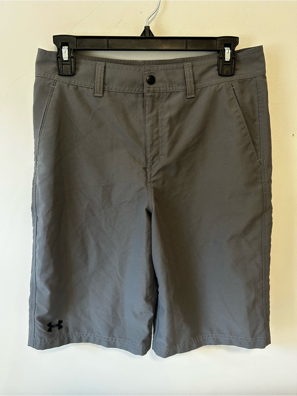 Under Armour Gray Boys Performance Shorts